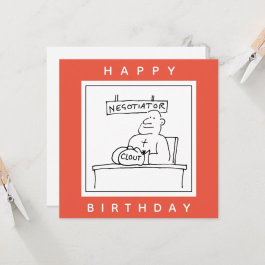 ネゴシエーターがボクシング手袋に影響力を持つ カード (正面/裏面インサイチュ)