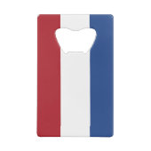 ネザーランドクレジットカードの栓抜きの旗 クレジットカード栓抜き (裏面)