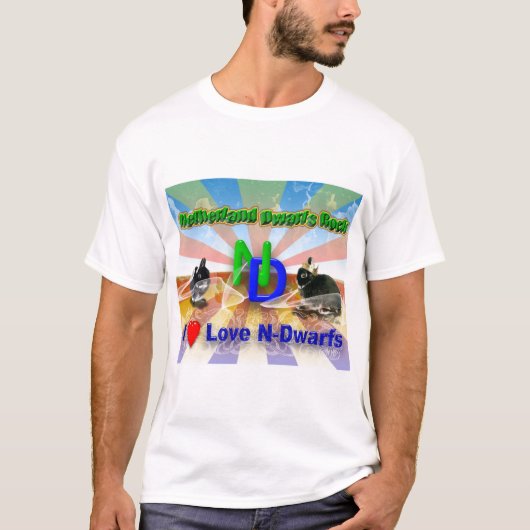 ネザーランドドワーフバニー Tシャツ (正面)