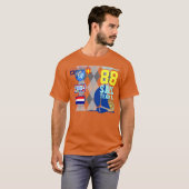 ネザーランド旗の帆第88航海のなアーガイル Tシャツ (正面フル)