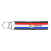 ネザーランド旗 リストバンドキーホルダー (鍵左)