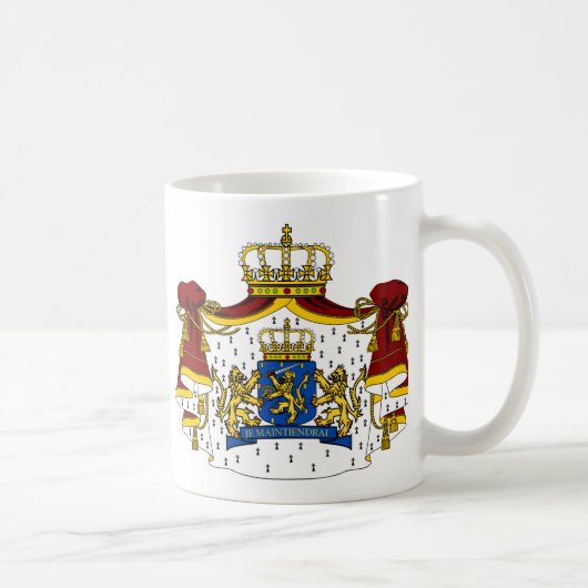 ネザーランド紋章付き外衣 コーヒーマグカップ (右)