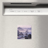 ネシカ島の近くのオレゴン州沿岸に霧が立っていた。 マグネット (インサイチュ (食洗機))