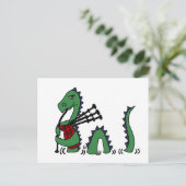 ネスおもしろいモンスターズ遊バグパイプ ポストカード (スタンド正面)