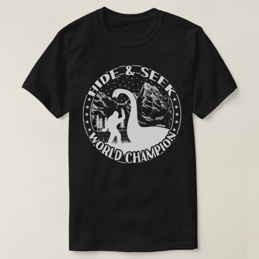 ネスのモンスターを隠して探す Tシャツ (デザイン正面)