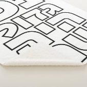 ネスガドルハヤシャムヘブライドレイドルハヌカー(ユダヤ教の祭り) シェルパブランケット (3/4)