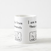 ネスタ周期テーブル名mag 3 コーヒーマグカップ (中央)