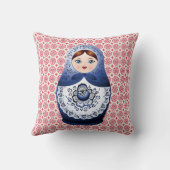 ネスティングドロシアのルスカンジナビア装飾用クッション クッション (裏面)