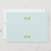 ネスティングドールベビーシャワー招待状 招待状 (裏面)