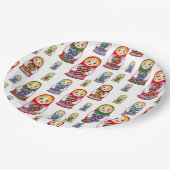 ネスティングドール ペーパープレート (アングル)