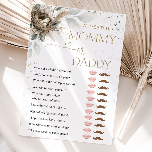 ネスティングニュートラル素朴フォレスベビーシャワーゲームカー (nesting baby shower games, woodland baby shower activities, rustic baby shower printable, neutral ba)