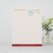 ネスティングバードファミリーベイビーシャワーレターヘッド レターヘッド (スタンド正面)