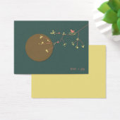 ネスティングバードファミリーベビーシャワーDIYお気に入りギフトラベル (デスク)