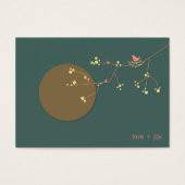 ネスティングバードファミリーベビーシャワーDIYお気に入りギフトラベル (正面)