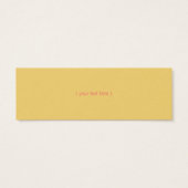 ネスティングバードファミリーベビーシャワーDIYお気に入りギフトラベル (裏面)