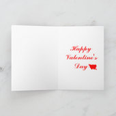 ネスティング人形のバレンタインカード シーズンカード (内部)