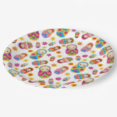 ネステロシアのィングドールマトリョシカ紙プレート ペーパープレート (アングル)