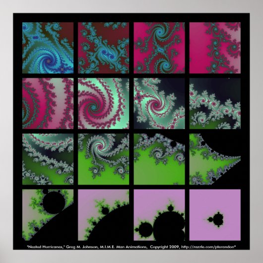 ネストされたハリケーン ポスター (正面)