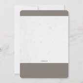 ネストの双子 ベビーシャワー招待状 招待状 (裏面)