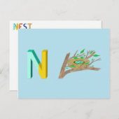 ネストカード ポストカード (正面/裏面)