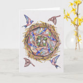 ネストスイートネスト カード (黄色い花)