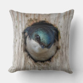 ネストボックスのツリースローソングバード クッション (正面)