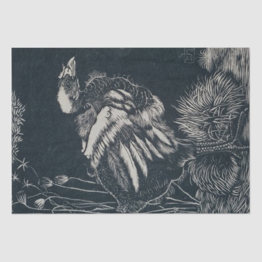 ネストリングバード(Jan Mankes) 薄葉紙 (正面)