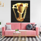 ネストル杯、ミュケーネ、紀元前1550年～1500年 キャンバスプリント (インサイチュ (リビング))