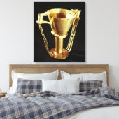 ネストル杯、ミュケーネ、紀元前1550年～1500年 キャンバスプリント (インサイチュ (寝室))