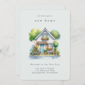 ネストレスヘブンニューホームグリーティングカード シーズンカード (正面/裏面)