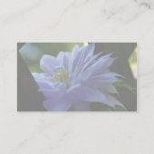 ネストレッドパープルクレマチスフローラ名刺 名刺 (裏面)