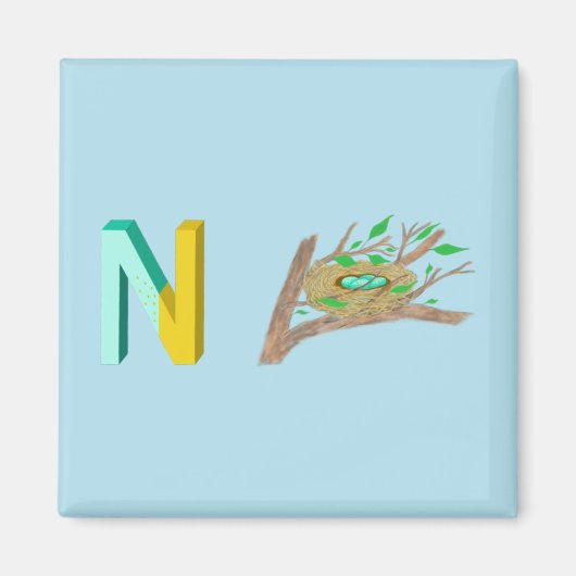 ネスト冷蔵庫用マグネット マグネット (正面)