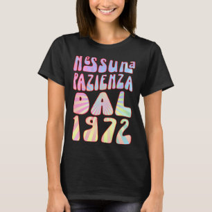 ネスナパツィエンザダル1972 51アニコンプレアンノレトロ Tシャツ
