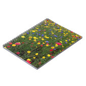 ネス湖のノートからの夏の野生の花 ノートブック (左側)