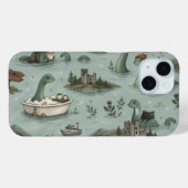 ネス湖のモンスター Case-Mate iPhoneケース (裏面 (横))