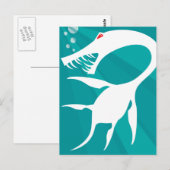 ネス湖の怪物 ポストカード (正面/裏面)