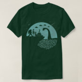 ネス湖の怪物S Tシャツ (デザイン正面)
