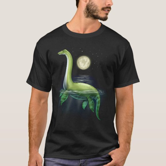 ネス湖の怪獣 Tシャツ (正面)