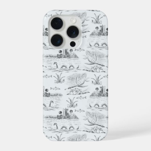 ネス湖トワル iPhoneケース (裏面)