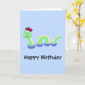 ネス湖モンスター カード (黄色い花)