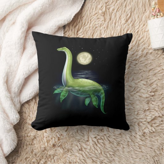 ネス湖 クッション (ブランケット)