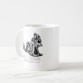ネス湖 ネッシー スコットランド コーヒーマグカップ (正面左)