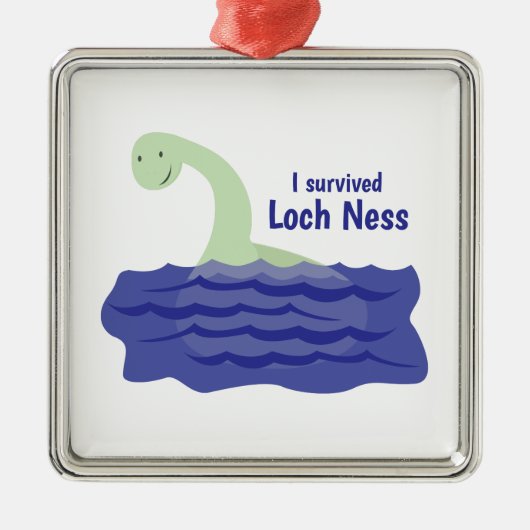 ネス湖 メタルオーナメント (正面)