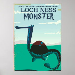 ネス・モンスタートラベルおもしろいポスター ポスター