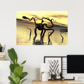 ネス・モンスターロック！（水怪獣） ポスター (ホームオフィス)