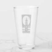 ネズポイントライトハウスマサチューセッツ州ムーン タンブラーグラス (裏面)