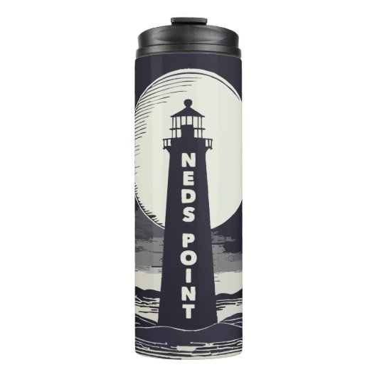 ネズポイントライトハウスマサチューセッツ州ムーン タンブラー (正面)
