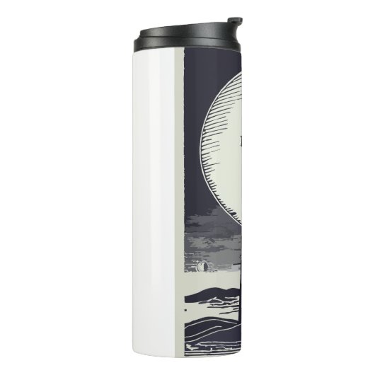 ネズポイントライトハウスマサチューセッツ州ムーン タンブラー (回転左)