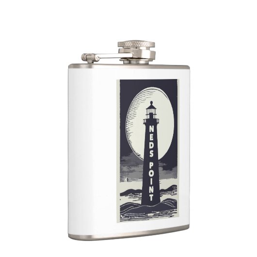 ネズポイントライトハウスマサチューセッツ州ムーン フラスク (右)