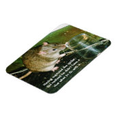 ネズミおもしろい磁石 マグネット (左側)